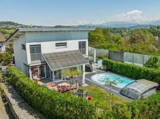 Discover your dream home with this stunning property! This modern residence boasts a private pool, perfect for relaxation and entertaining.