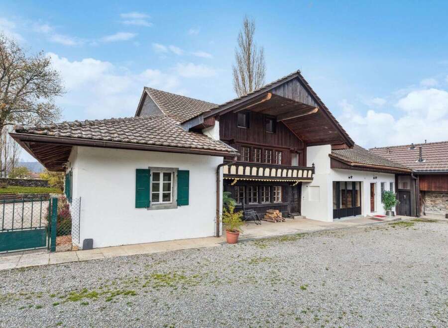Discover the charm of this stunning property, showcasing a unique blend of traditional architecture and modern comfort.