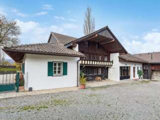 Discover the charm of this stunning property, showcasing a unique blend of traditional architecture and modern comfort.