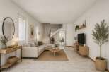 Step into modern elegance with this stunning living space.