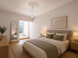 Step into a serene bedroom retreat, designed for ultimate relaxation.