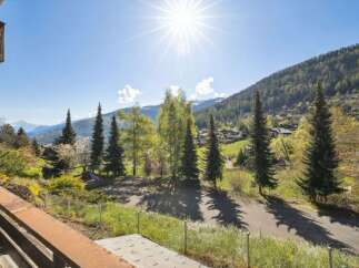 Experience breathtaking mountain views from this stunning property.