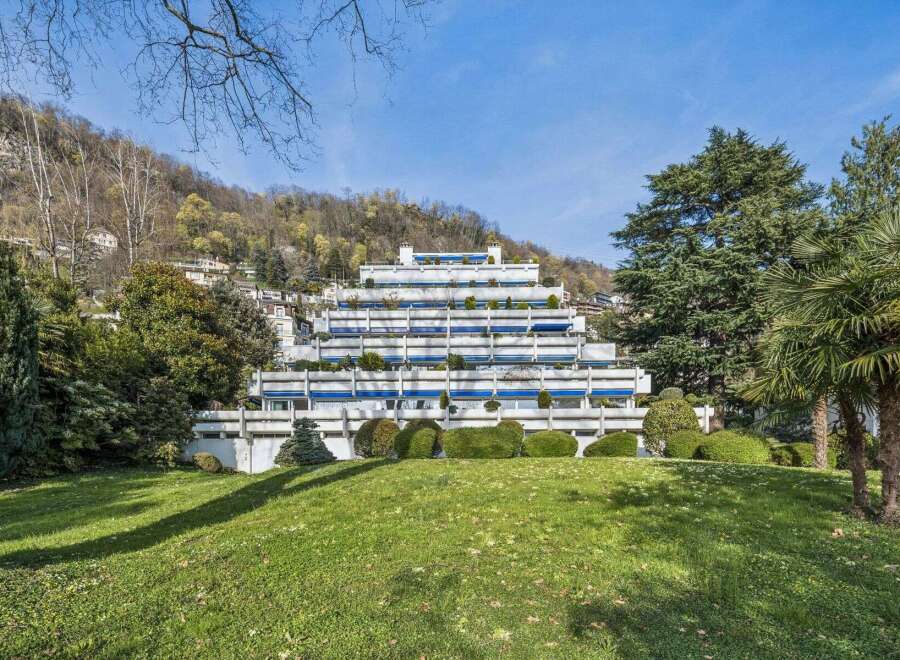 Discover a unique architectural gem nestled in a serene landscape.