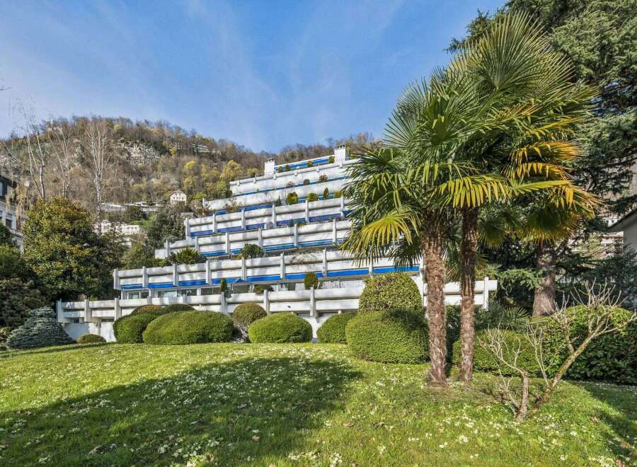 Discover this stunning property featuring a unique architectural design with multiple levels and balconies, offering breathtaking views.