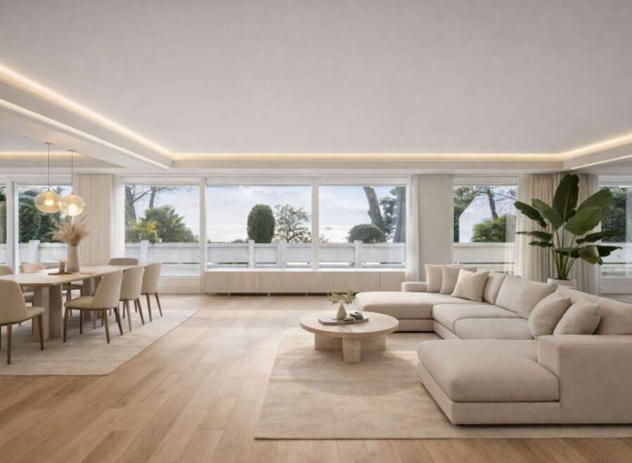 Experience luxury living in this stunning property, featuring a spacious open-plan layout perfect for entertaining.