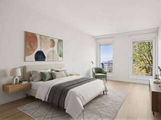 Experience modern luxury in this stunning bedroom.