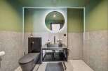 Step into modern luxury with this stunning bathroom design.