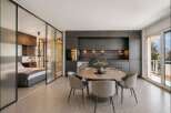 Experience modern luxury in this stunning property, featuring a sleek, open-plan design.
