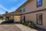 This stunning property boasts a beautiful exterior with a welcoming entrance.
