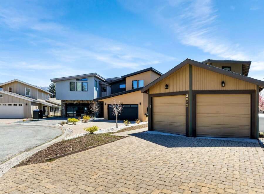Discover modern living at this stunning property featuring a contemporary design and curb appeal.