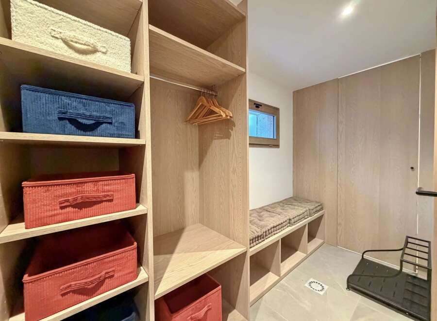 Discover the epitome of organized living with this stunning walk-in closet.