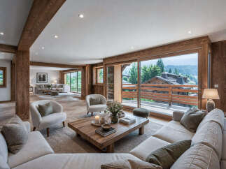 Experience luxury living in this stunning property, featuring a spacious living area with panoramic views.
