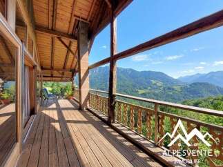 Experience breathtaking mountain views from this stunning property.