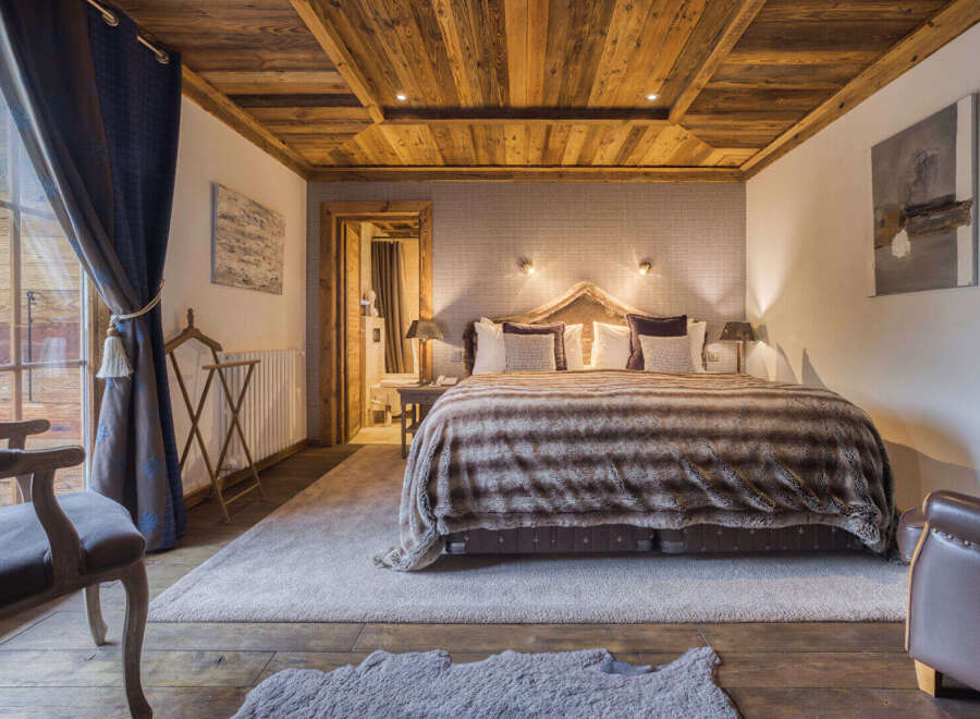 Experience luxury and comfort in this stunning bedroom.