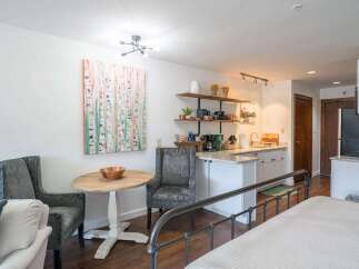 Discover the charm of this cozy studio apartment, perfect for modern living.