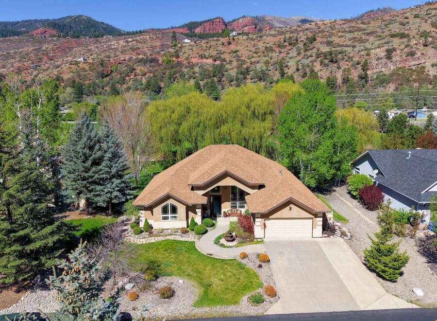 Discover your dream home nestled in a picturesque setting with stunning mountain views.
