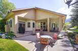 Enjoy outdoor living at its finest with this stunning patio.