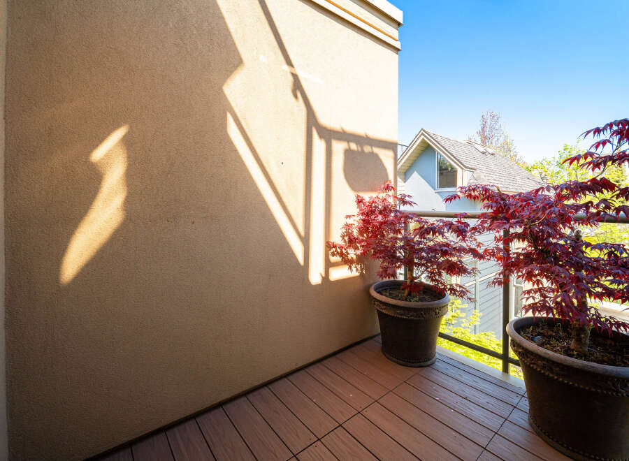 Enjoy the tranquility of this stunning balcony, perfect for relaxation and outdoor enjoyment.
