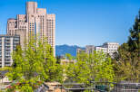 Enjoy stunning city views from this modern property, featuring a prime location near downtown.