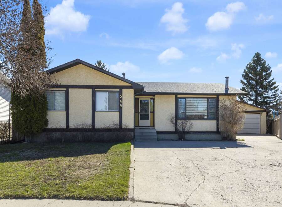 Charming bungalow located at 549 offers a blend of comfort and curb appeal.