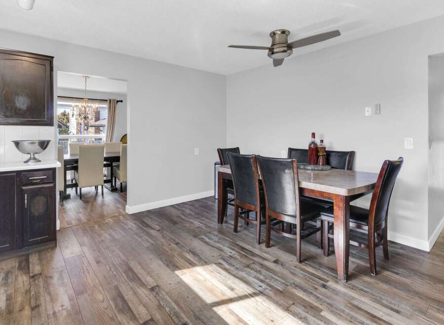 Step into this inviting dining area, perfect for hosting gatherings or enjoying everyday meals.