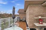 Enjoy outdoor living at its finest on this stunning balcony! This property features a beautifully designed space with comfortable seating, perfect for relaxing or entertaining.