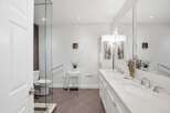 Step into a serene bathroom retreat.