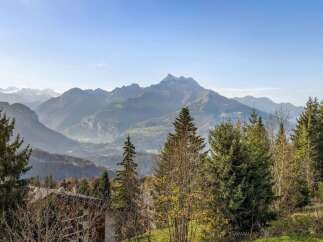 Enjoy breathtaking mountain views from this stunning property.