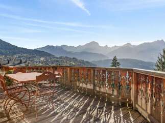 Enjoy breathtaking mountain views from this stunning property.
