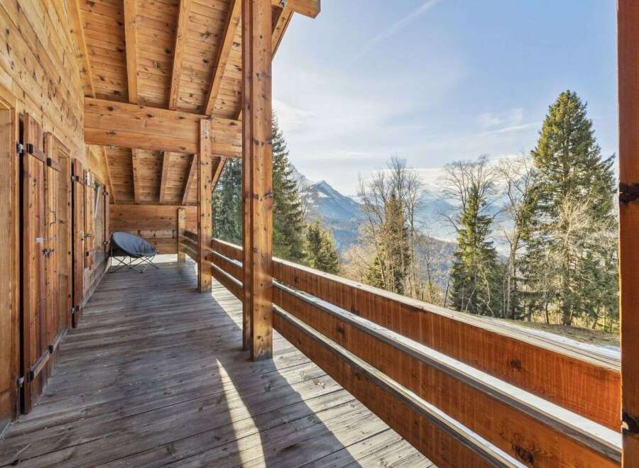 Experience the tranquility of mountain living in this stunning property.