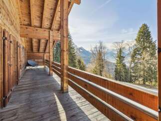 Experience the tranquility of mountain living in this stunning property.