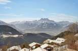 Nestled in the heart of the mountains, this stunning property offers breathtaking views of the snow-capped peaks.