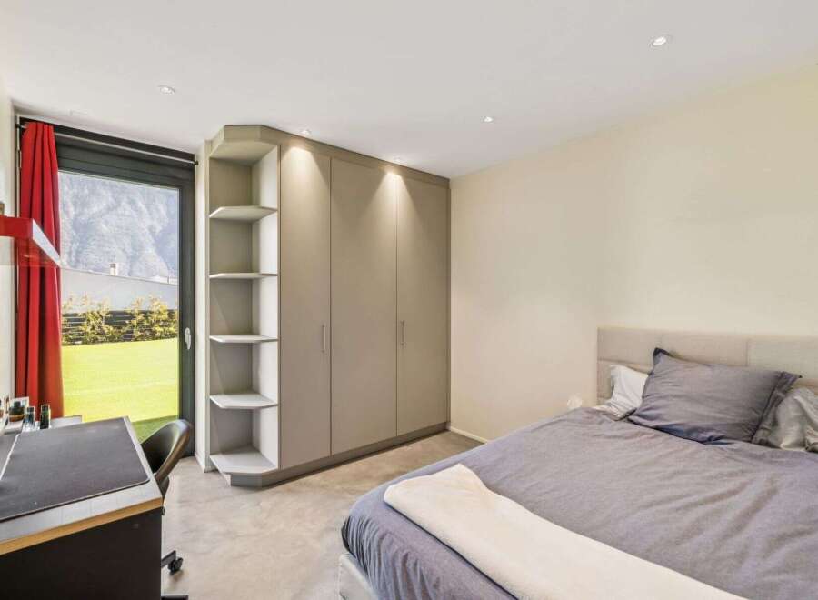 Discover the epitome of modern living in this stylish bedroom.
