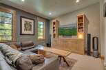 Step into luxury with this stunning living room, perfect for relaxation and entertainment.