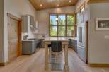 This stunning kitchen boasts a modern design with high-end finishes.