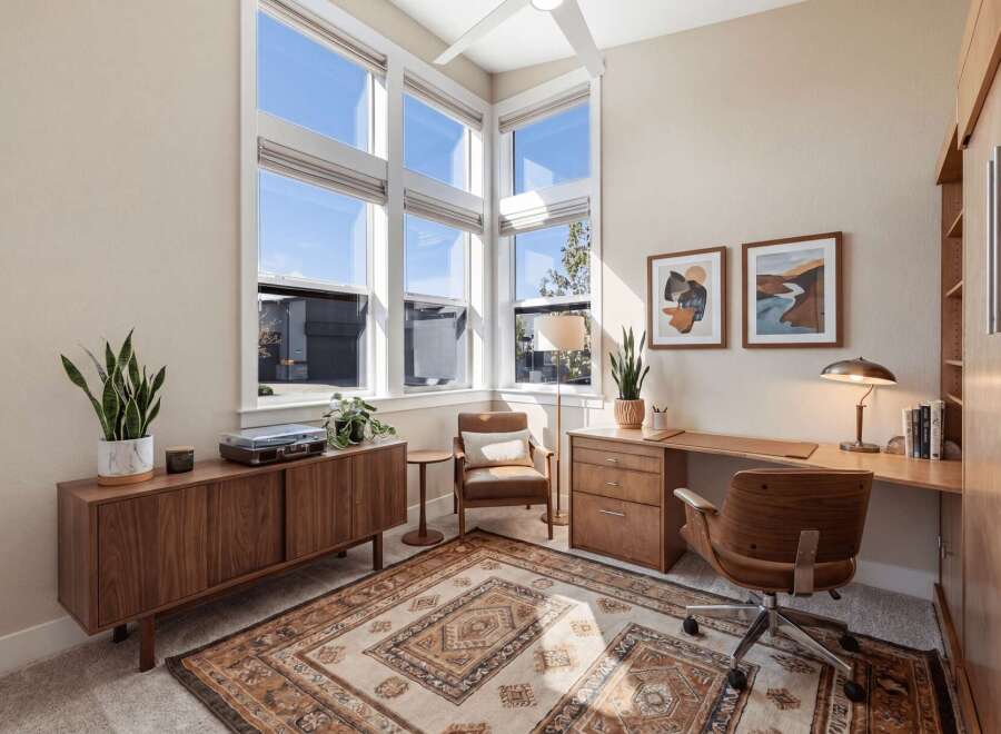 This stunning property boasts a bright and airy home office, perfect for productivity and creativity.