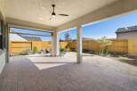 Step into your dream outdoor oasis! This stunning patio boasts a beautiful brick paver floor, perfect for entertaining or relaxing.