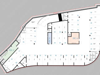 Explore this meticulously designed property featuring a variety of units, including spacious apartments and commercial spaces.