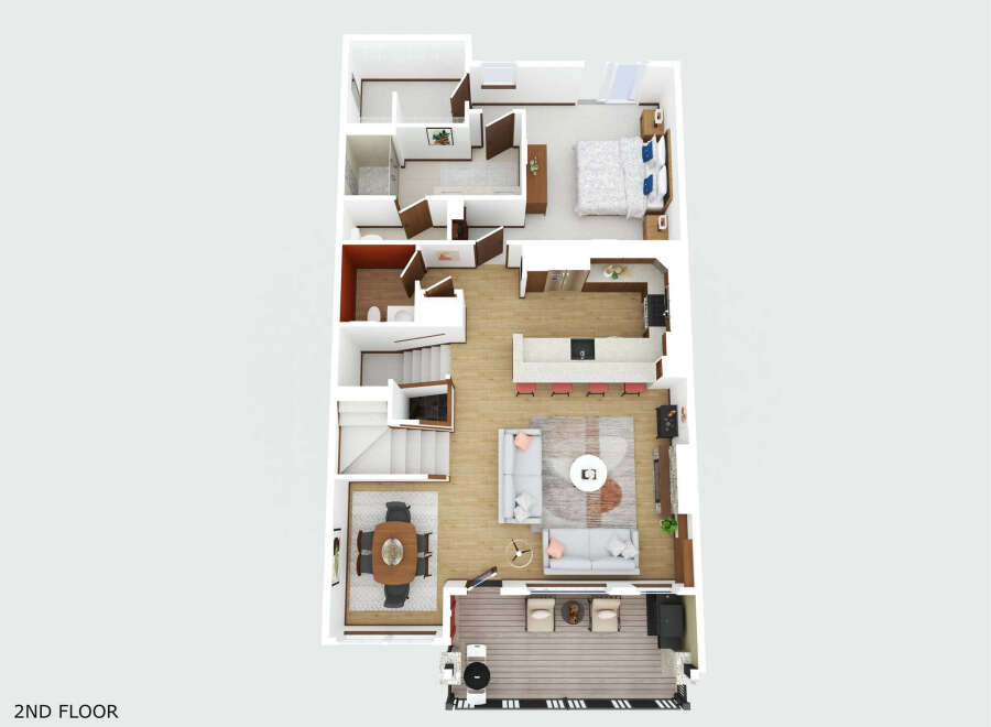 Discover the perfect blend of comfort and style in this stunning property! This floor plan showcases a spacious layout, ideal for modern living.
