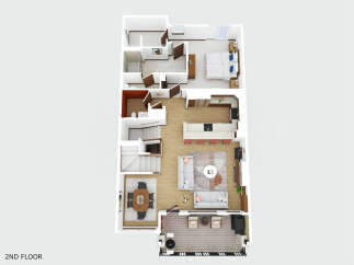 Discover the perfect blend of comfort and style in this stunning property! This floor plan showcases a spacious layout, ideal for modern living.
