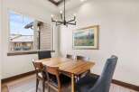 This dining area is a perfect blend of style and functionality.