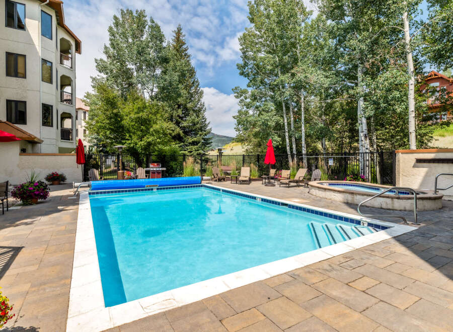 Enjoy a relaxing day by the pool at this stunning property.