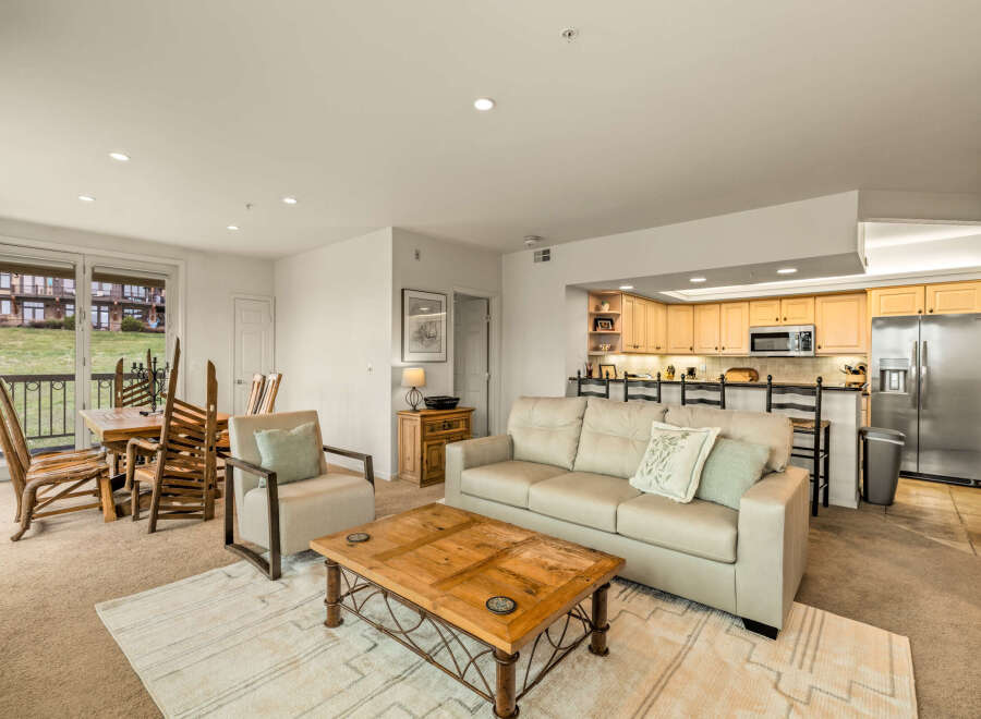This stunning property boasts a spacious living area, perfect for relaxation and entertaining.