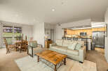 This stunning property boasts a spacious living area, perfect for relaxation and entertaining.