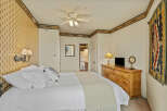 This cozy bedroom features a comfortable bed, perfect for a relaxing stay.