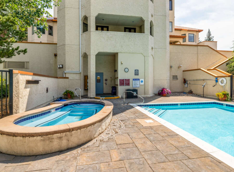 Enjoy the ultimate relaxation at this stunning property featuring a luxurious hot tub and a refreshing swimming pool.