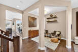 Step into this inviting home and be captivated by its warm ambiance.