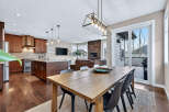 Step into this stunning open-concept kitchen and dining area, perfect for entertaining.