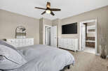 Step into a serene bedroom retreat, featuring a spacious layout and elegant design.