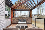 Enjoy outdoor living at its finest with this stunning patio.